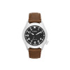 Horlogeband Fossil AM4512 Leder Bruin 22mm